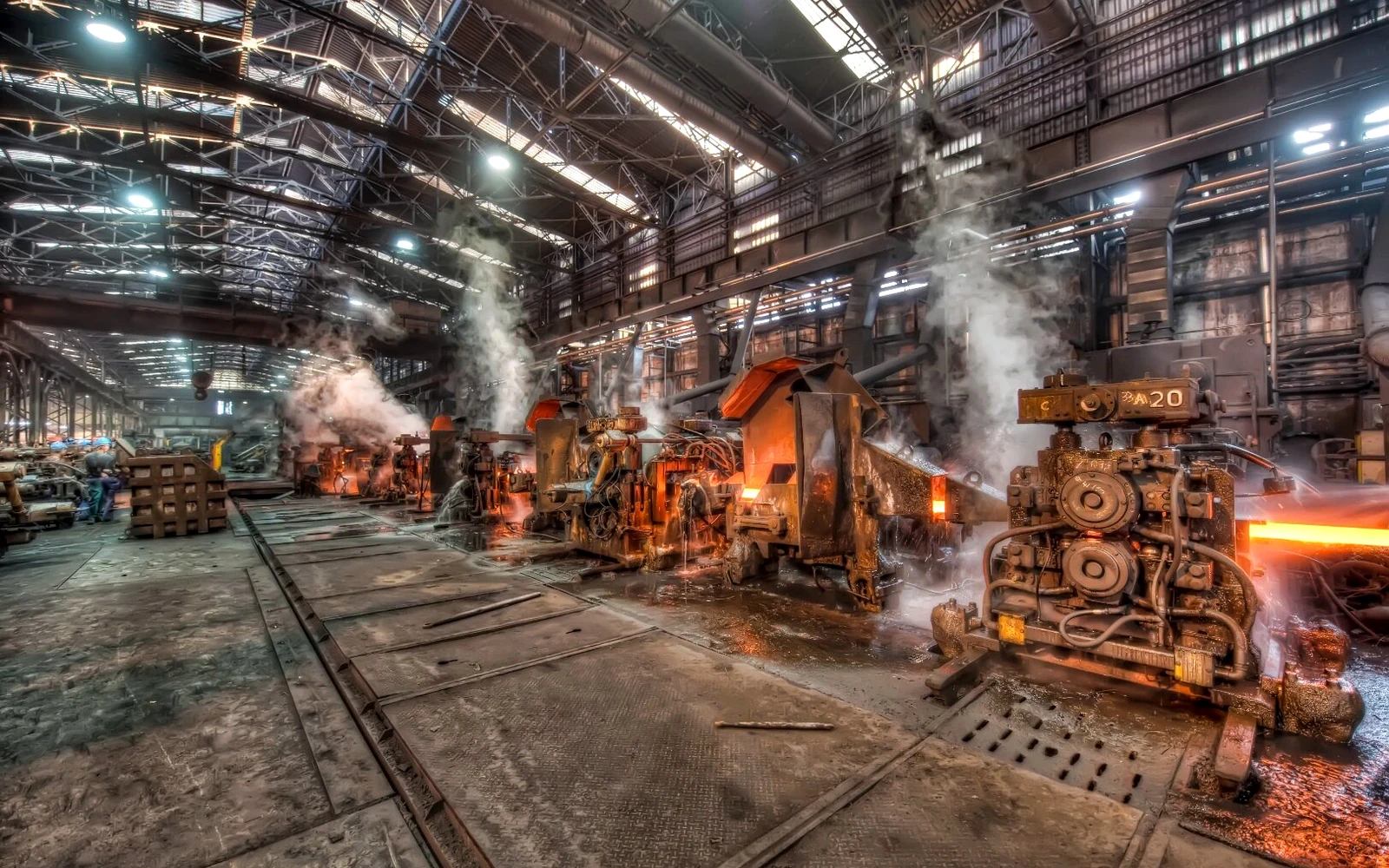 Industrial steel production and carbon steel equipment